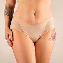 Lade das Bild in den Galerie-Viewer, Menstruationsslip beige face
