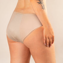 Lade das Bild in den Galerie-Viewer, Menstruationsslip manon beige dos
