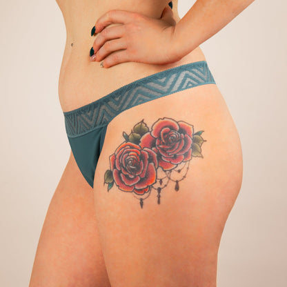 tanga menstruel marine bleu profil