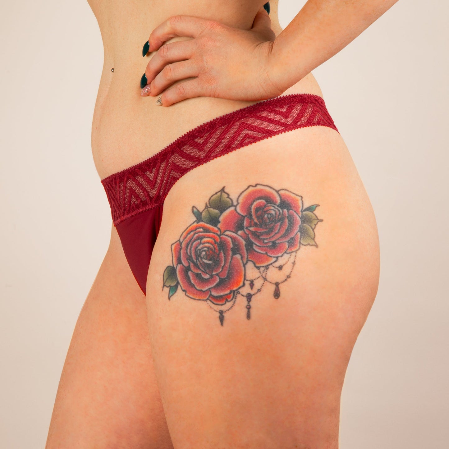 tanga menstruel marine rouge profil